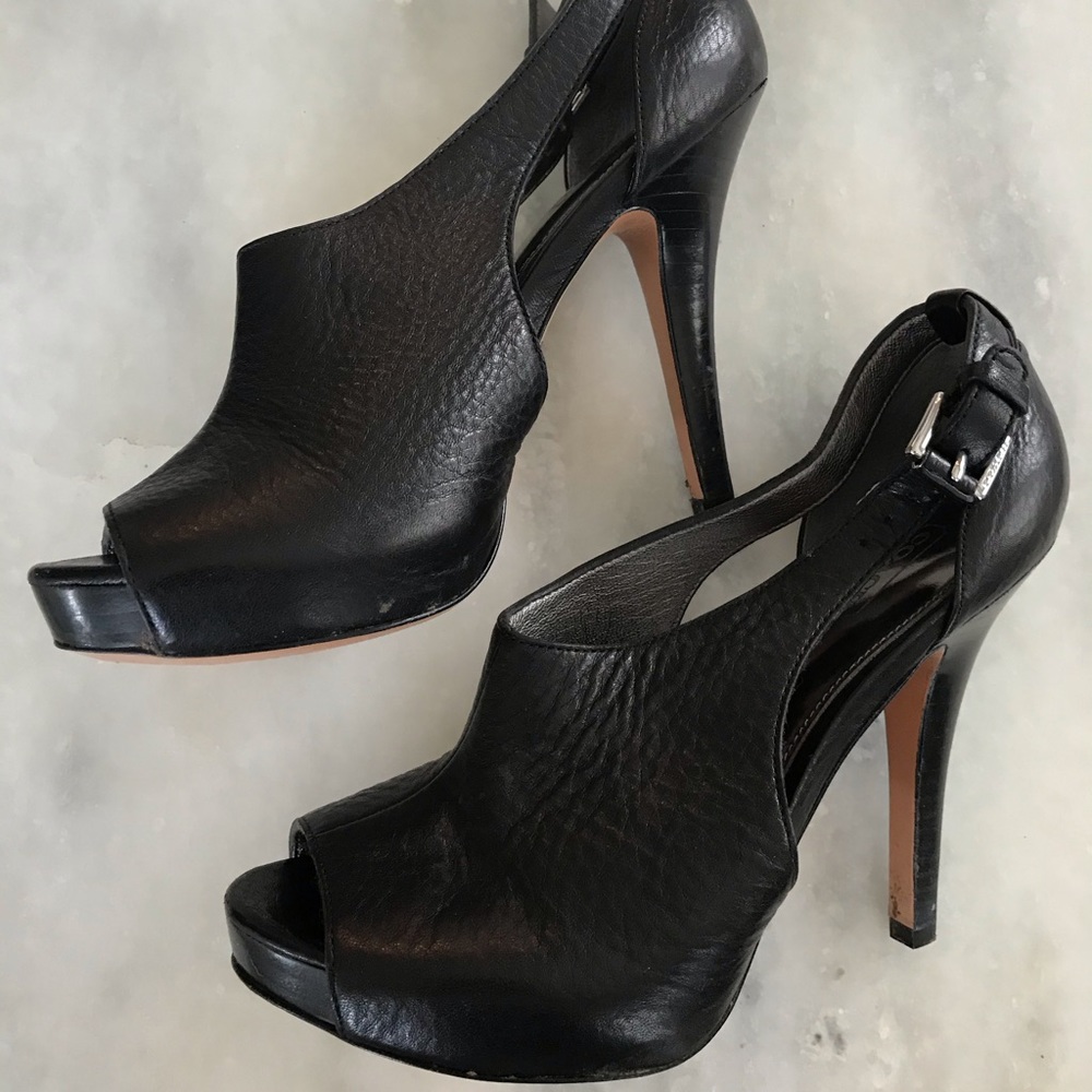 Coach Leather Heel